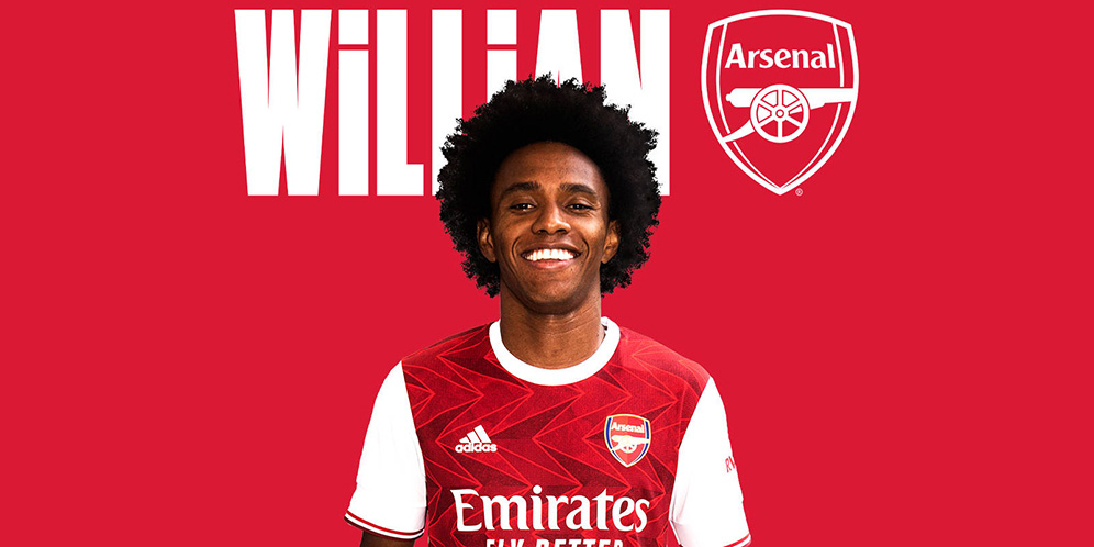 Melihat Willian Resmi Berseragam Arsenal